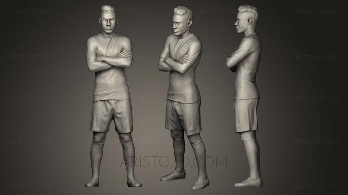 Statues of famous people (STKC_0086) 3D model for CNC machine